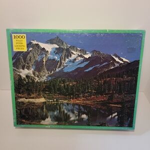 Rainbow Works 1000 Piece Jigsaw Puzzle "Mount Shuksan " 21.5" x 27.5" Sealed USA